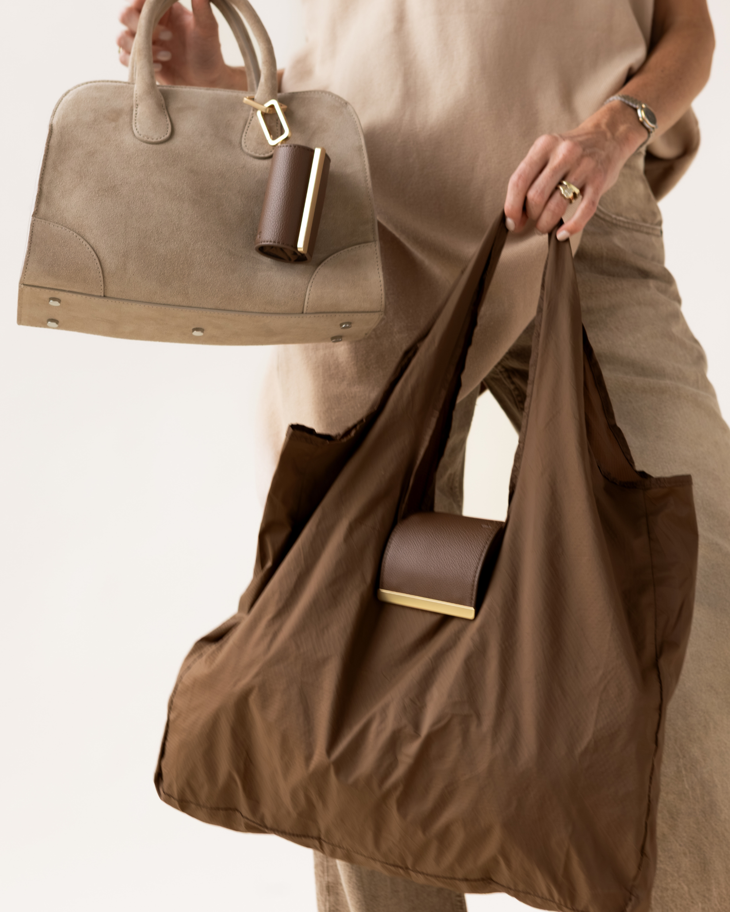 Mushroom | Veylla Carryall im Alltag