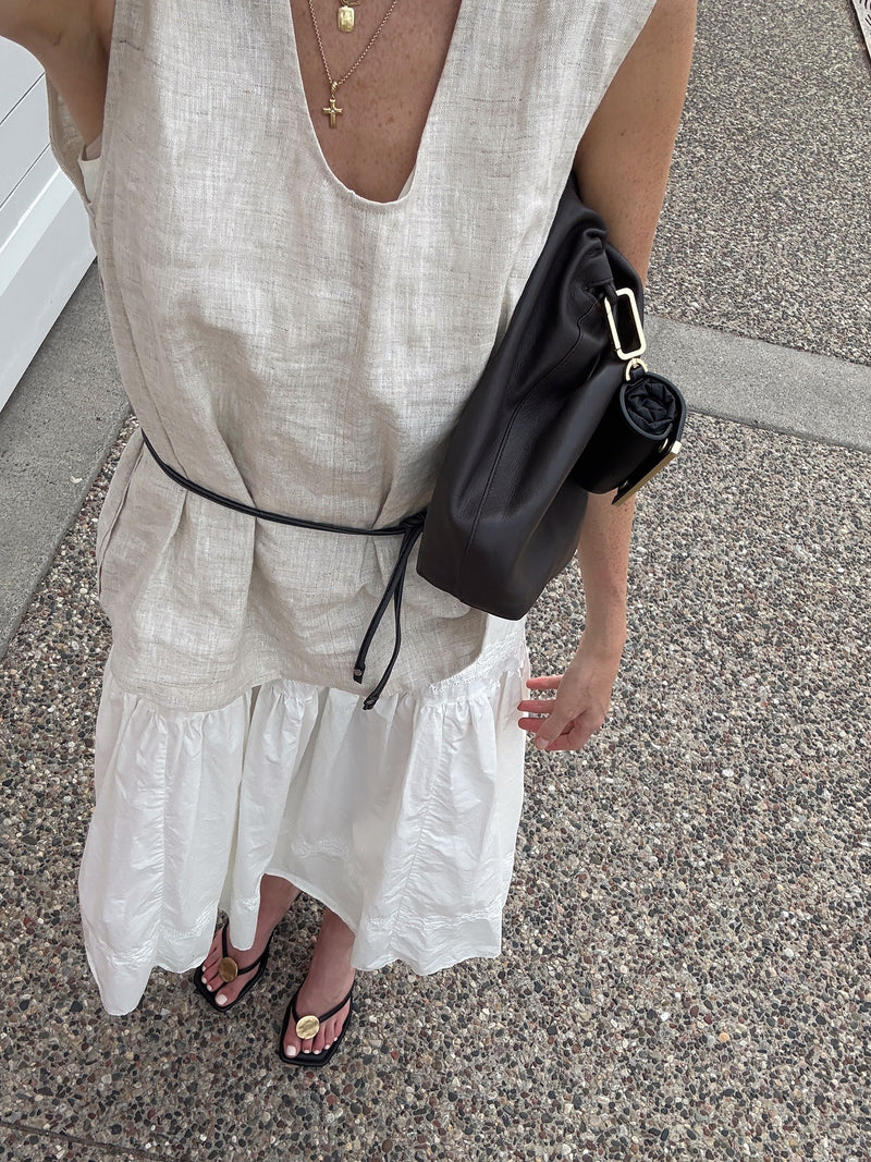 Veylla Carryall schwarzer Look
